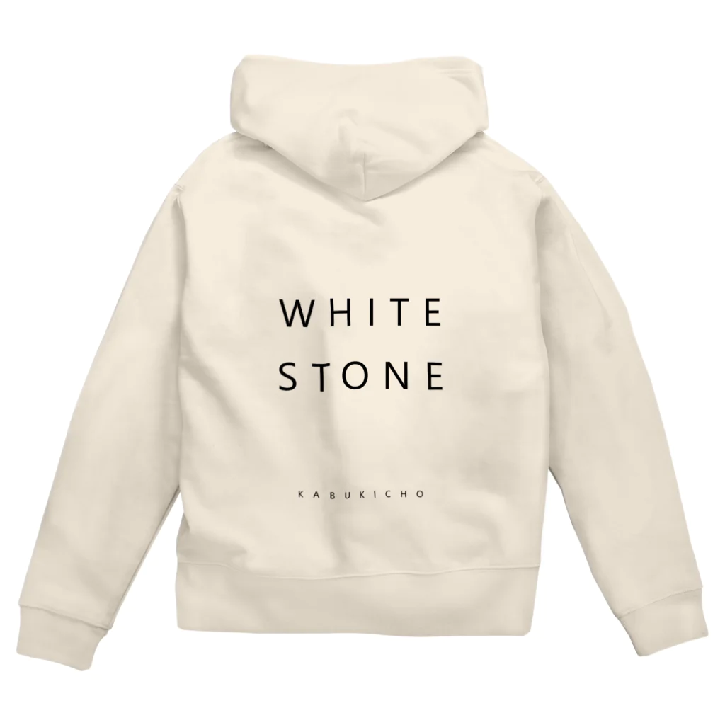 しらいしのWHITE STONEパーカー Zip Hoodie