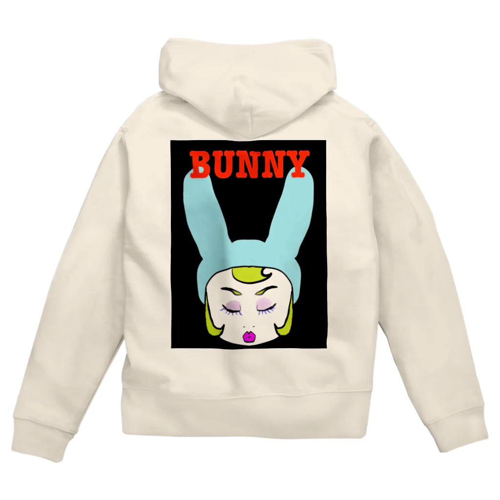 mamo〜のBunny girl Zip Hoodie