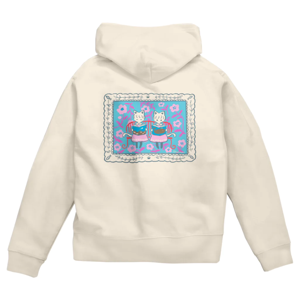 かとーゆーこの猫の子 Zip Hoodie