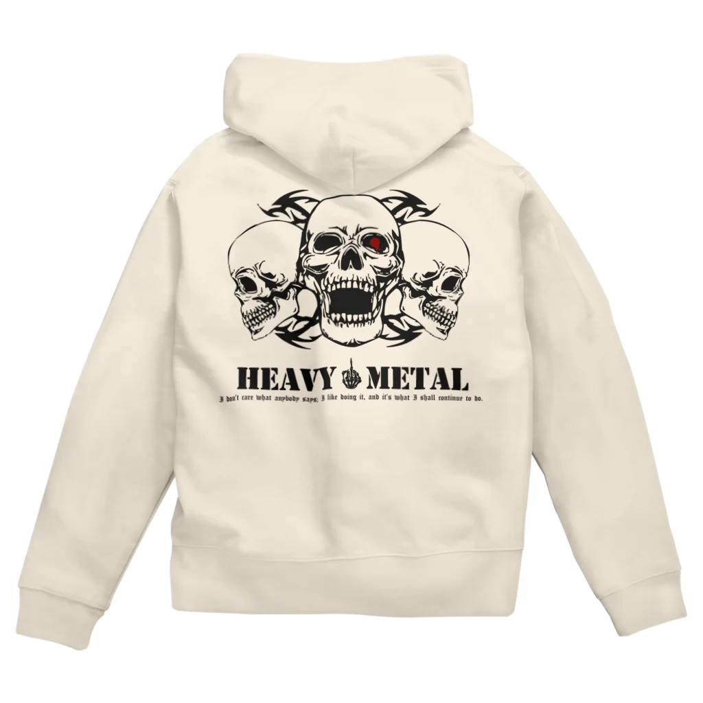 JOKERS FACTORYのHEAVY METAL ジップパーカー