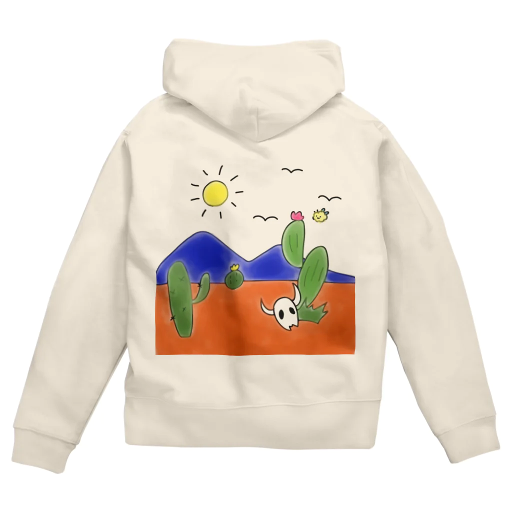 クマバチゴルフ倶楽部のクマバチとメキシカンタイル Zip Hoodie