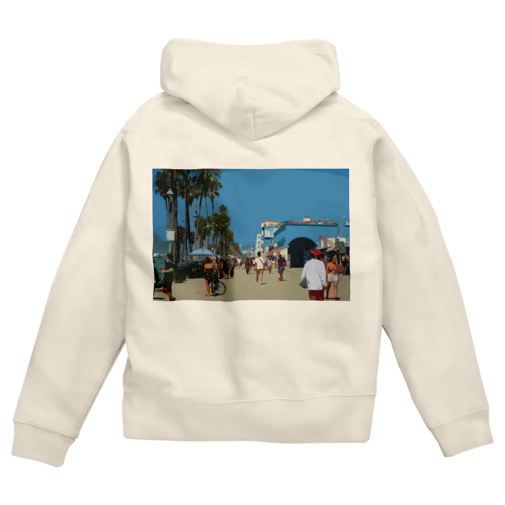 りっちゃんのへや。のVENICE BEACH  ジップパーカー