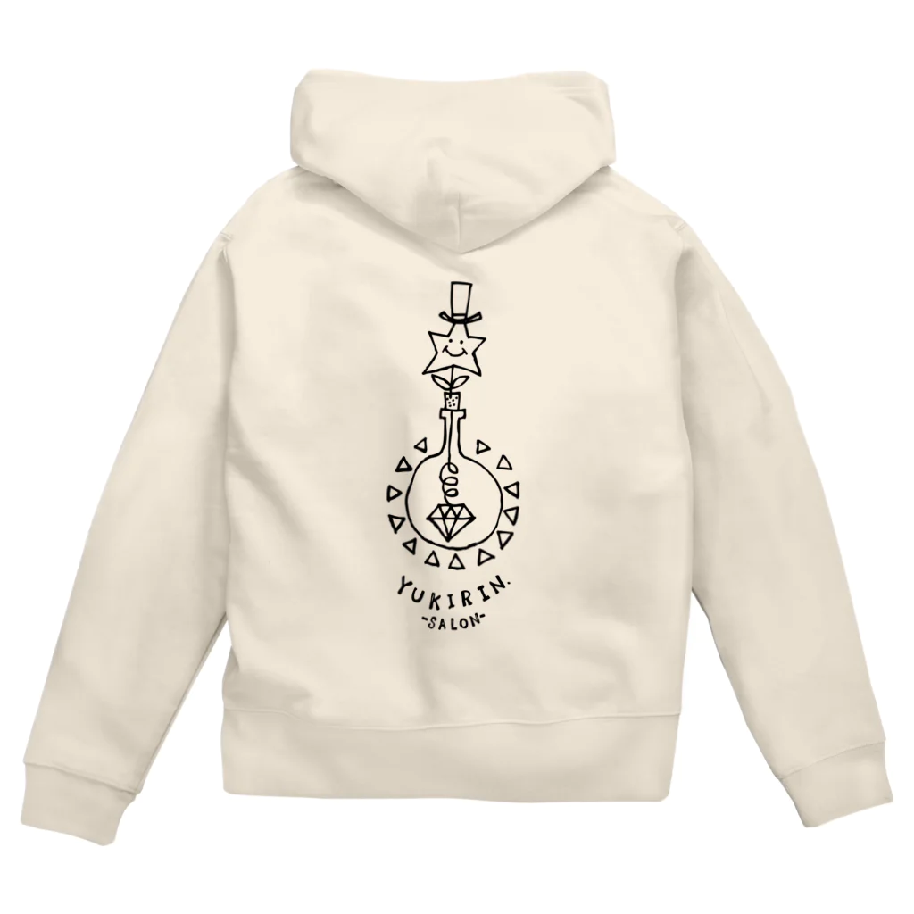 solfeel ソル・フィールのYUKIRIN　SALON Zip Hoodie