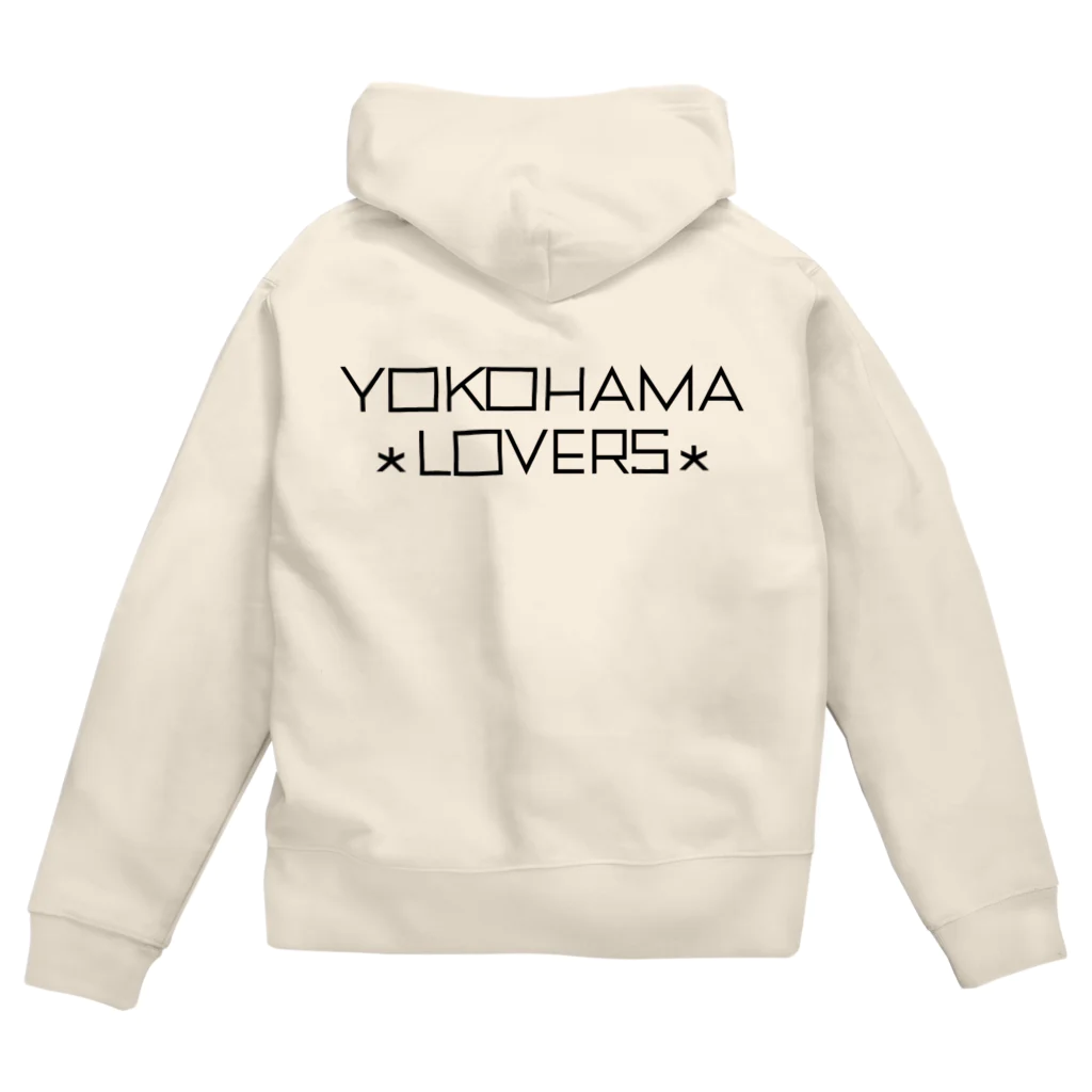 KEN's☆BASEBALL FAN SHOPのYOKOHAMA LOVERS 2 Zip Hoodie