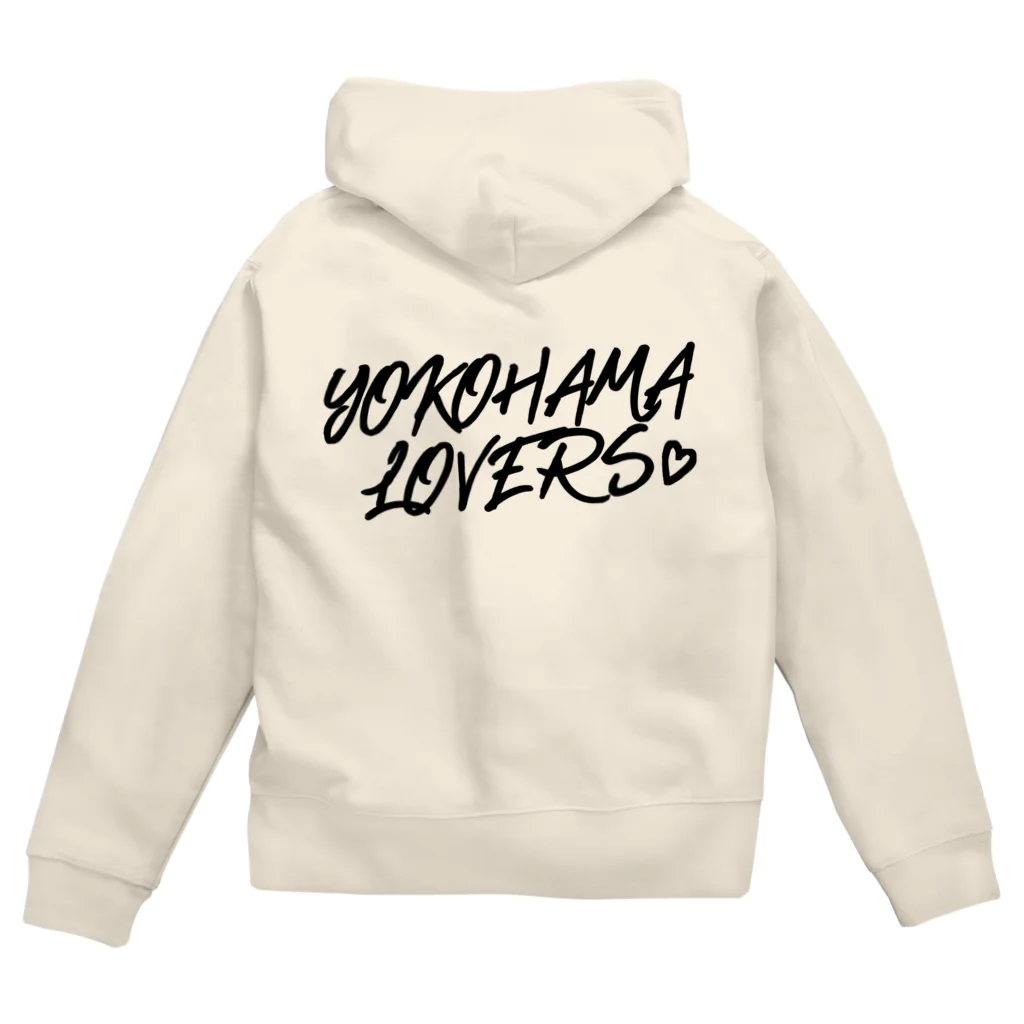 KEN's☆BASEBALL FAN SHOPのYOKOHAMA LOVERS 3 Zip Hoodie