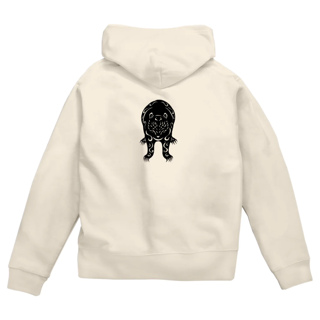 ツバメ堂の怒れる熊神 Zip Hoodie