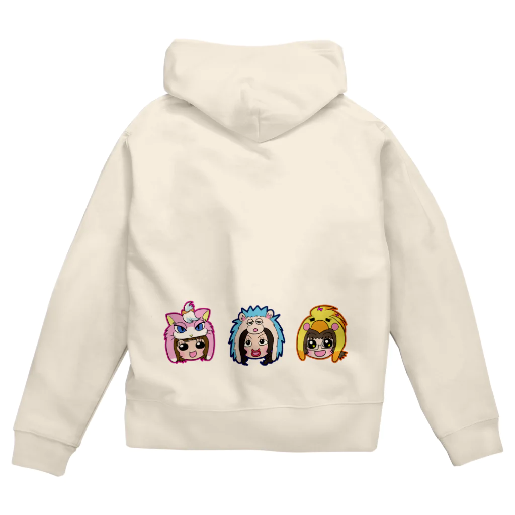 リディキュラスのおもちゃ屋さんのちゆき考案_第一弾 Zip Hoodie