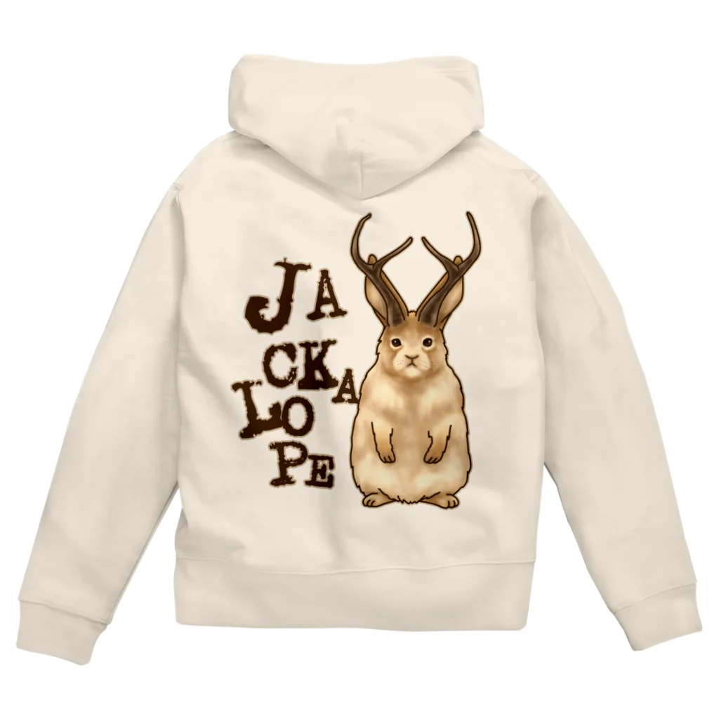 すとろべりーガムFactoryのUMA ジャッカロープ ver.1 Zip Hoodie