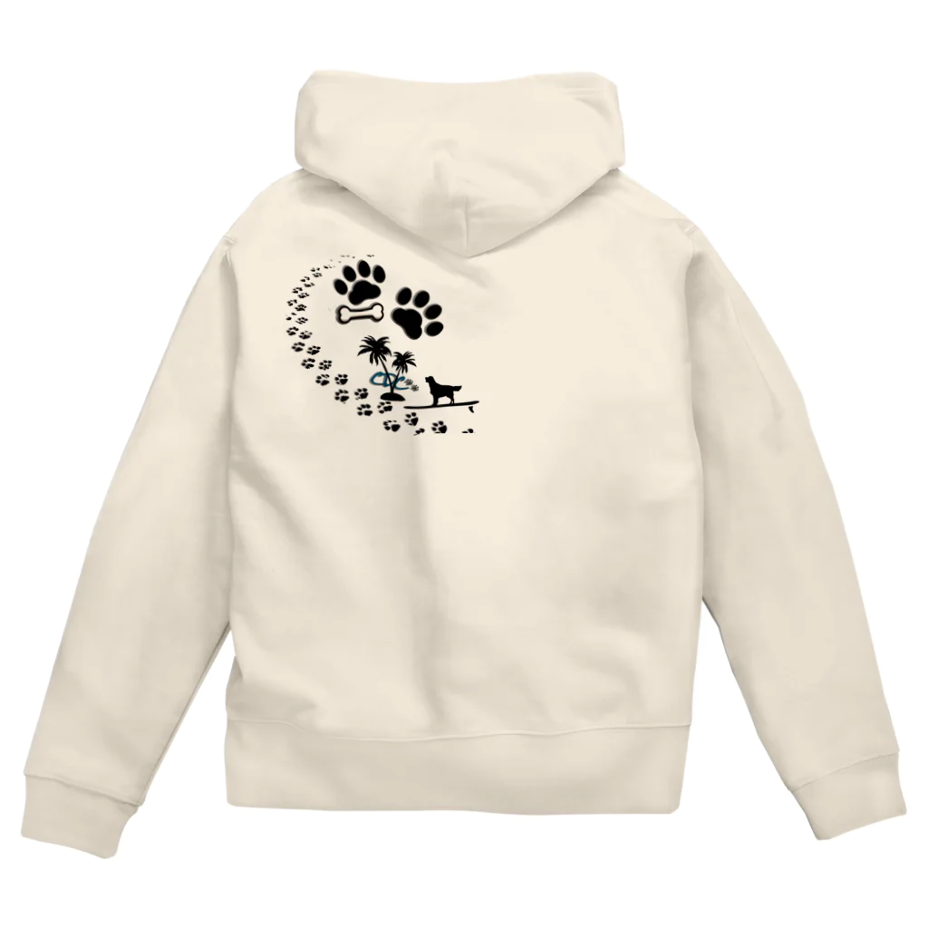 REGALIAのCALIFORNIA DOG CLUB ジップパーカー