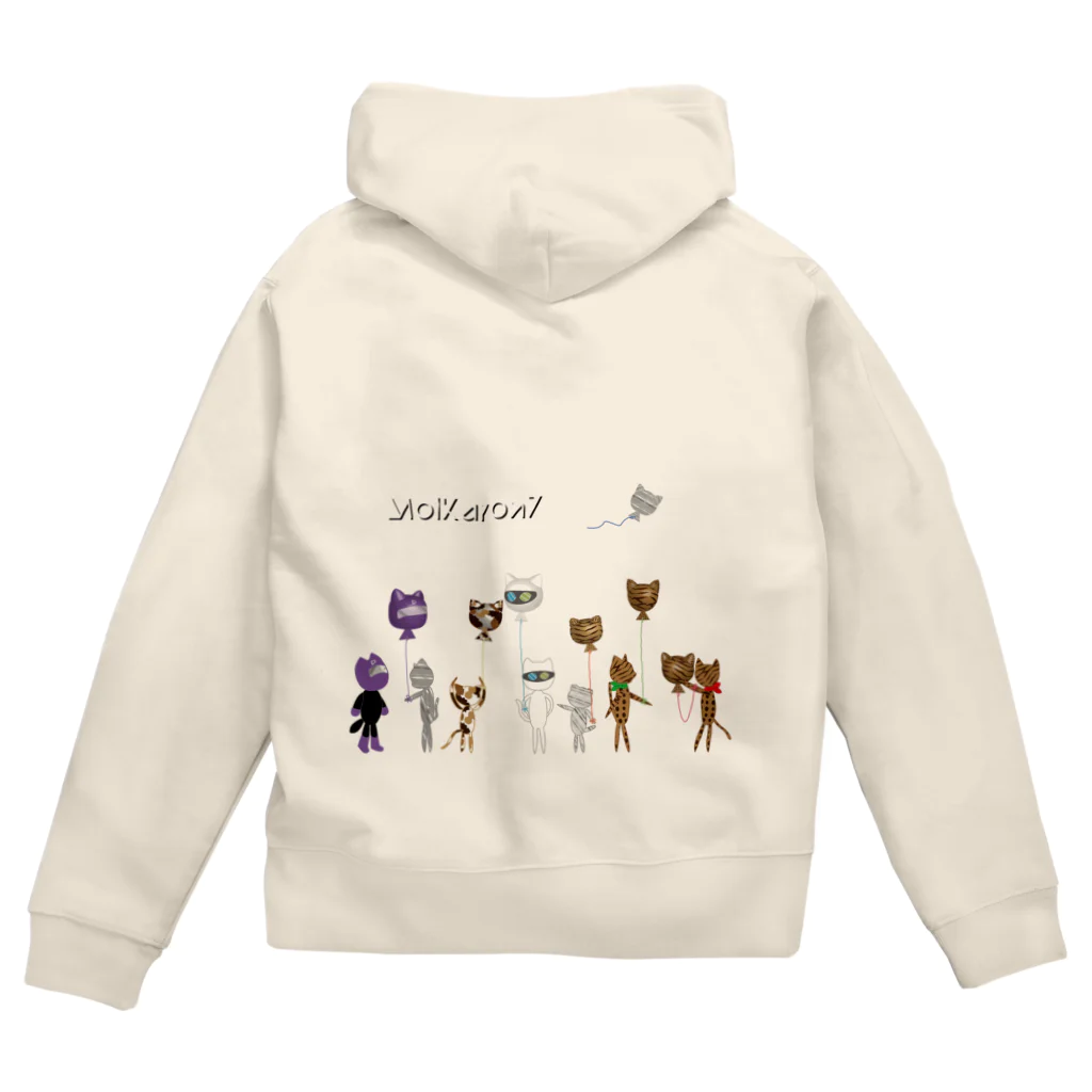 MolKaronのMolKaron７　遊園地の帰りに Zip Hoodie