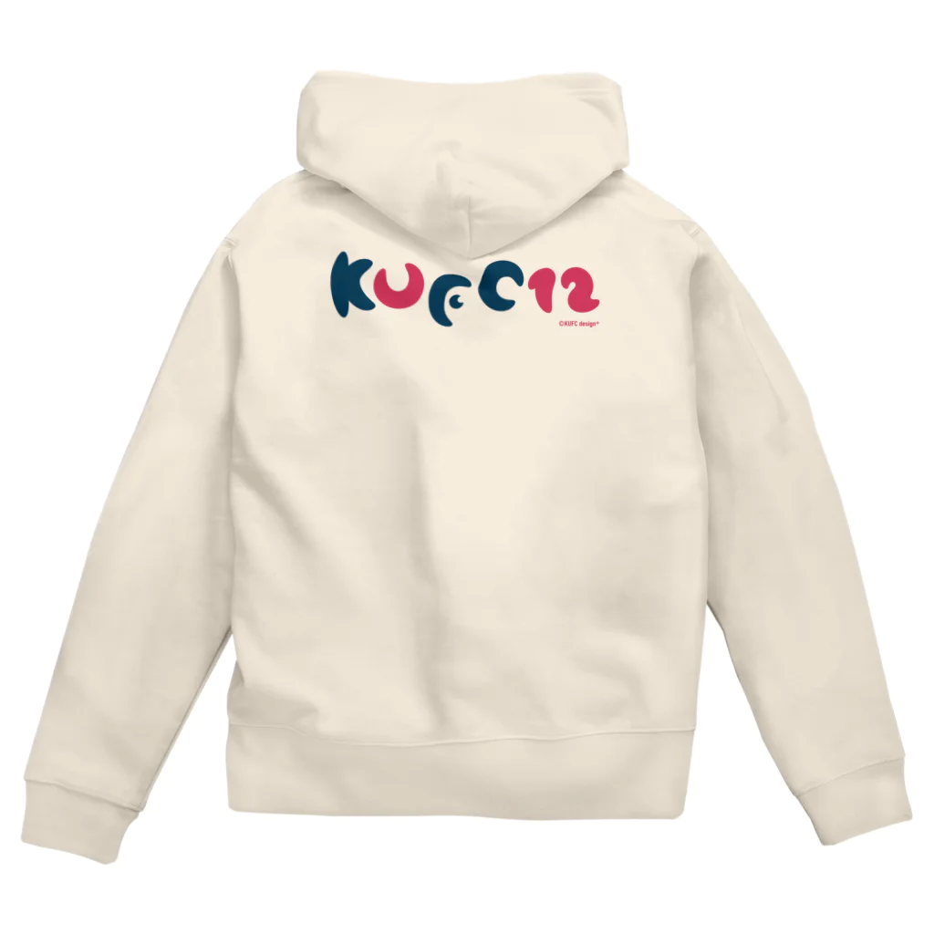 鹿児島ユナイテッドFC SUZURI公式ショップの【KUFC】 ゆないくー  「拳」OUTER 2nd season Zip Hoodie