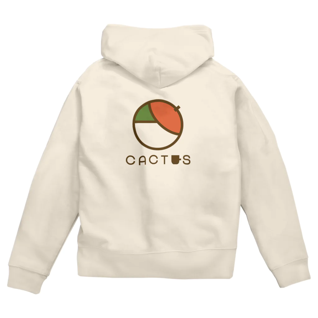 cafe CACTUS(カフェカクタス)のカクタスパーカー Zip Hoodie