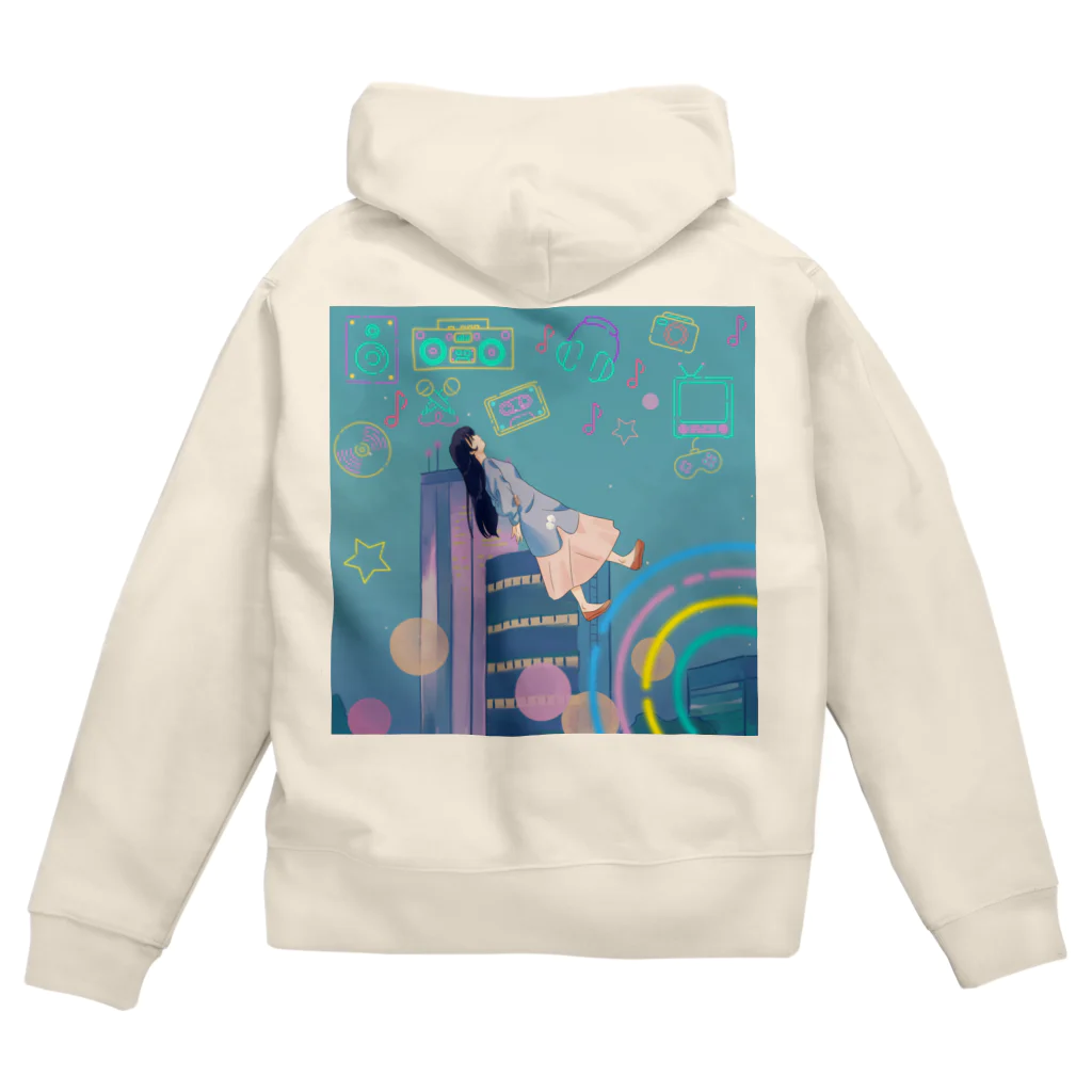 momo_emiのmomo_emi2021 秋 Zip Hoodie