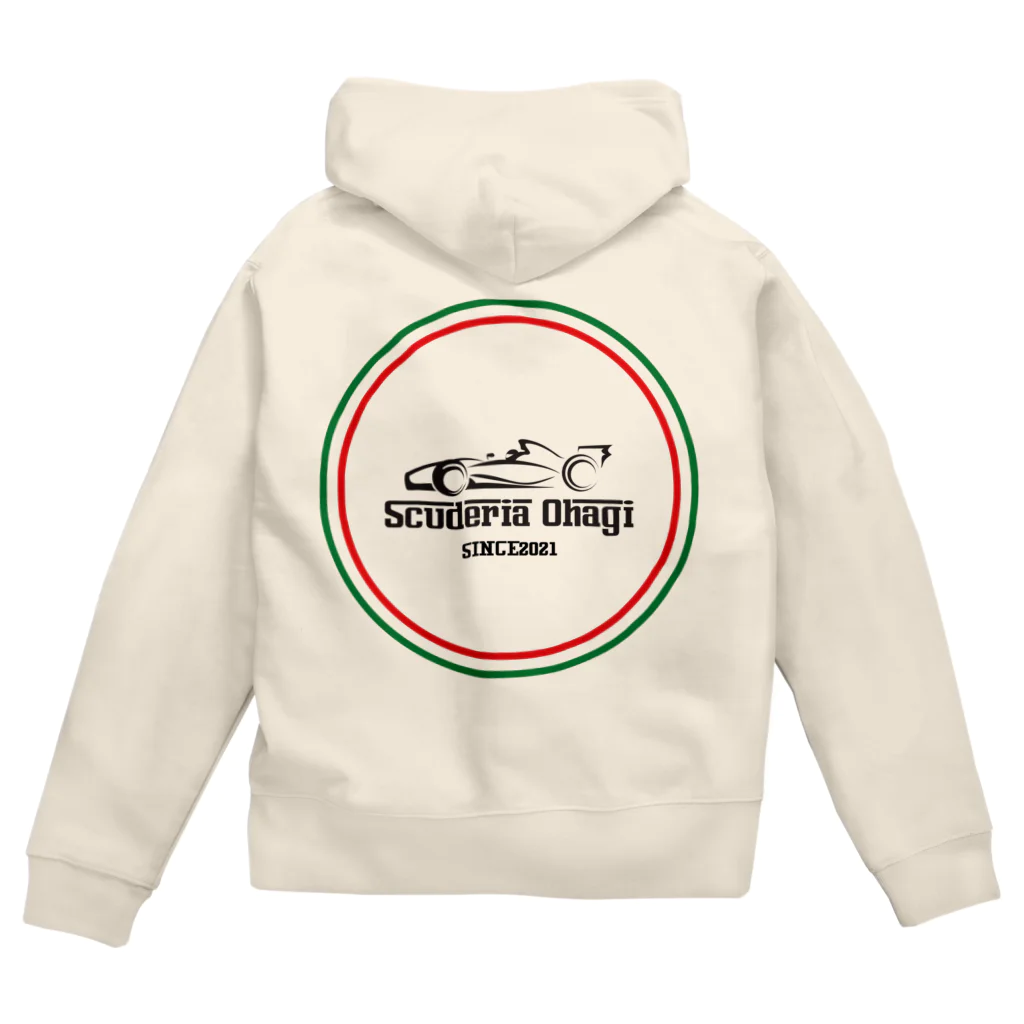 そなこの両面ロゴパーカー・スクーデリアオハーギ  Zip Hoodie