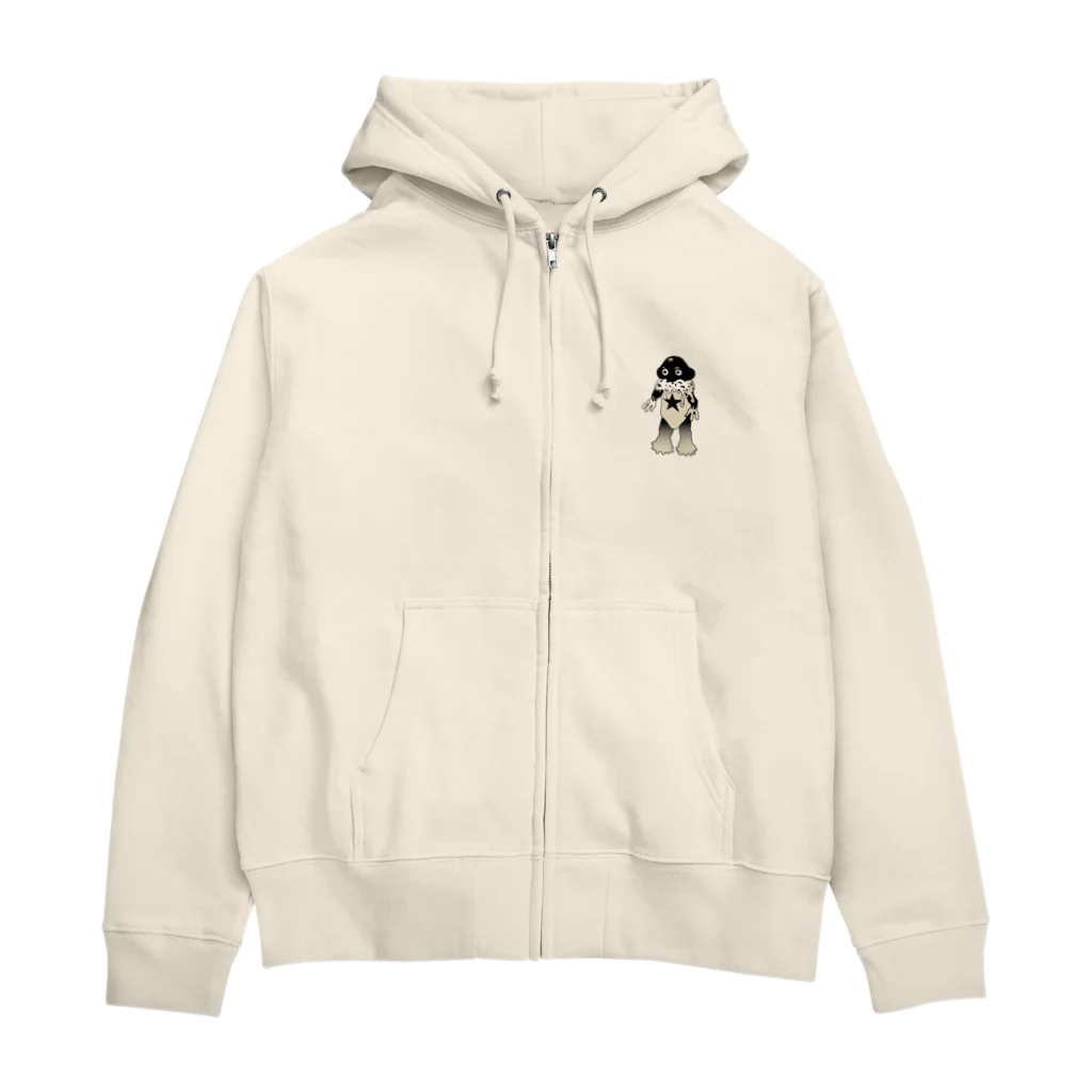 怪テロ/KAITEROの怪獣　ソーカソーダー Zip Hoodie