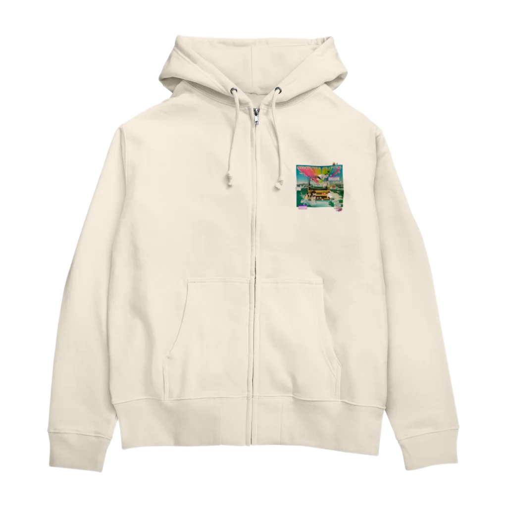 𝙈𝙊𝙈𝙊'𝙨 𝙎𝙝𝙤𝙥の#Computer graphics 2023 Zip Hoodie