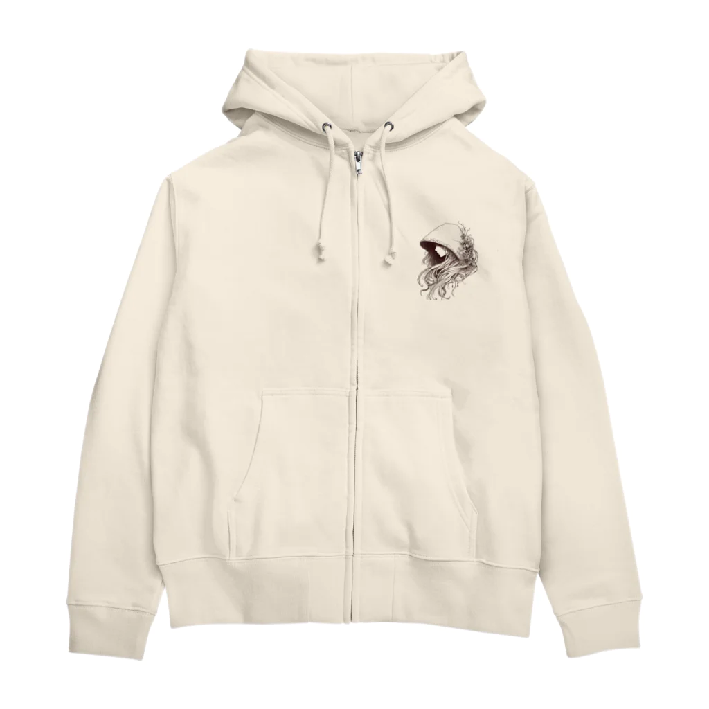 zaisuのミステリアス Zip Hoodie