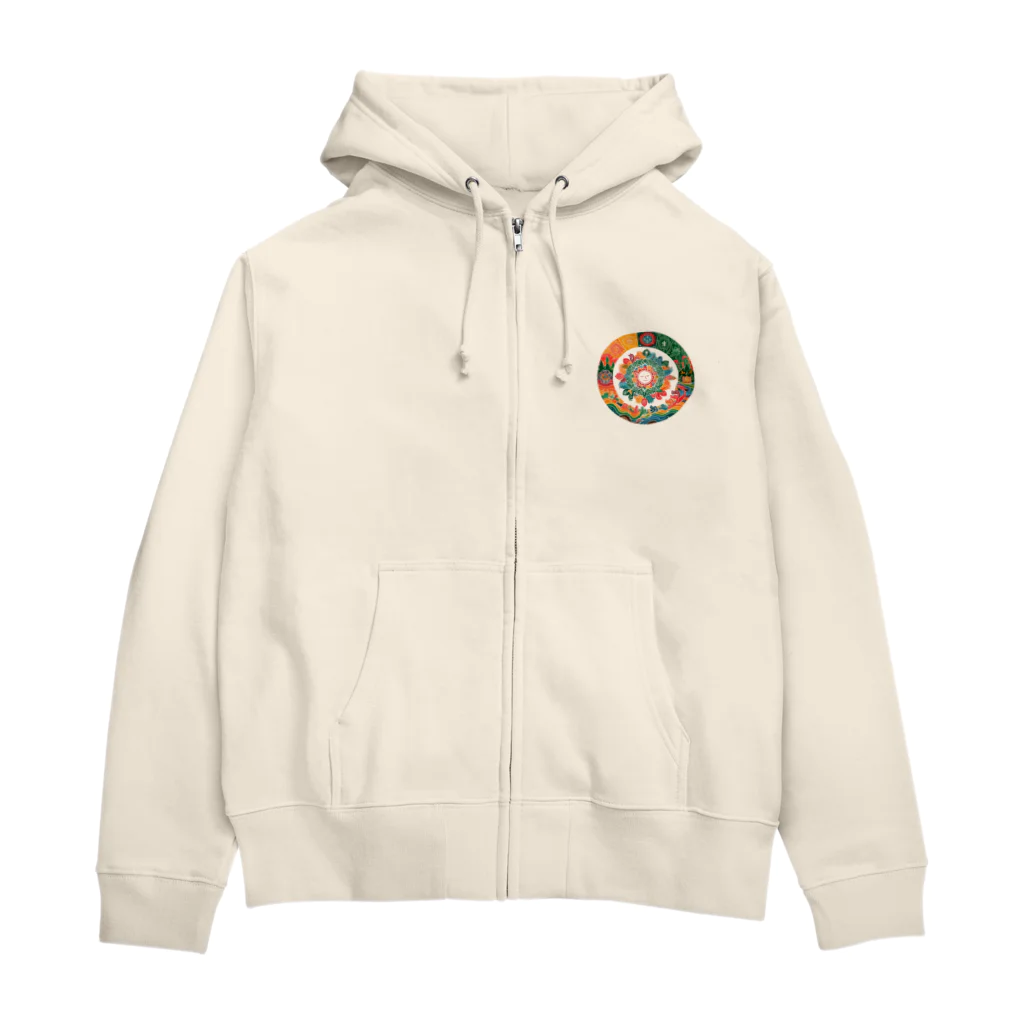 地球人フェス2024グッズの地球人フェス2024 ロゴ Zip Hoodie