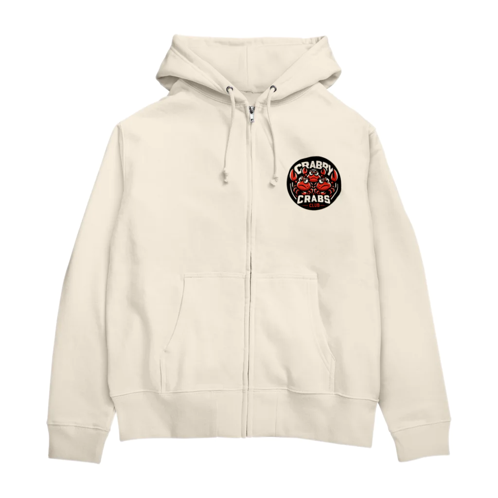 MatrixSphereのCRABBY CRABS CLUB - 3 Vermilions Zip Hoodie