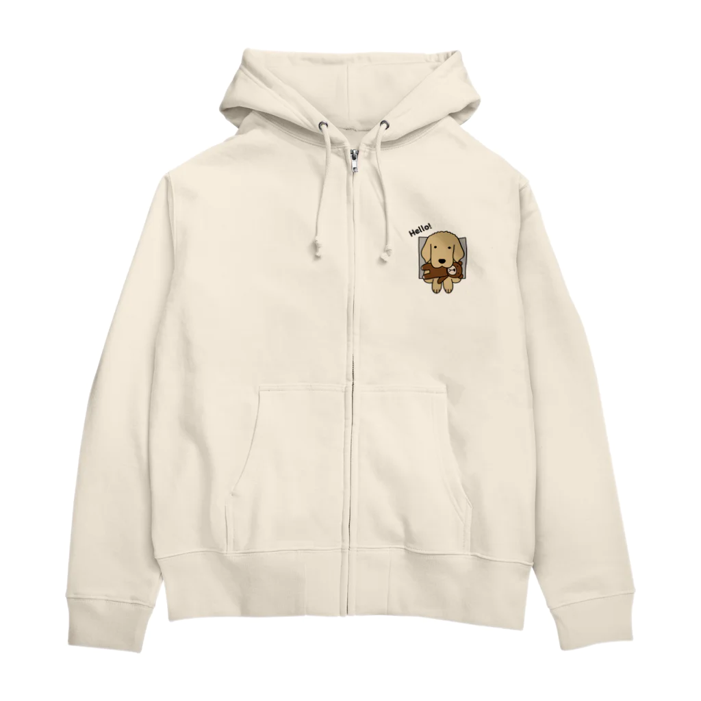 efrinmanのハロー！（両面） Zip Hoodie