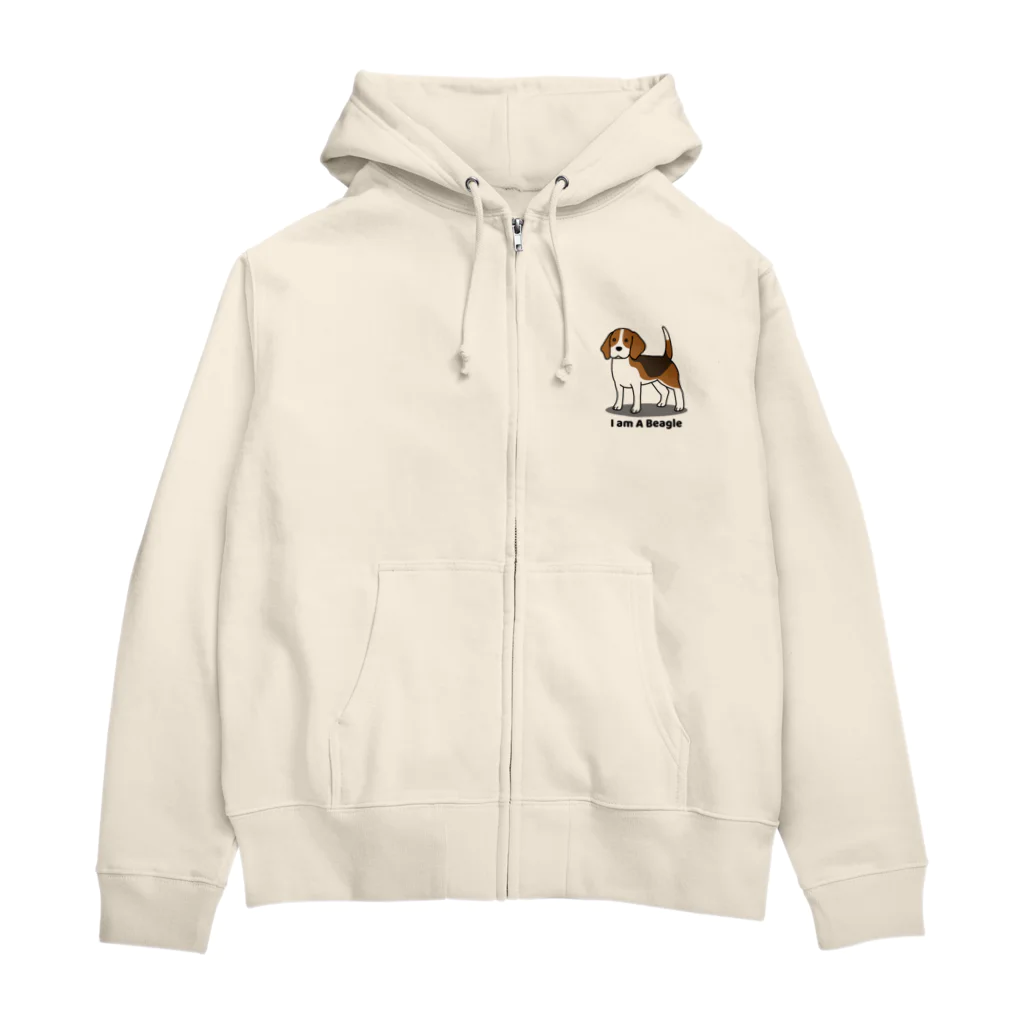 efrinmanのビーグル（両面） Zip Hoodie