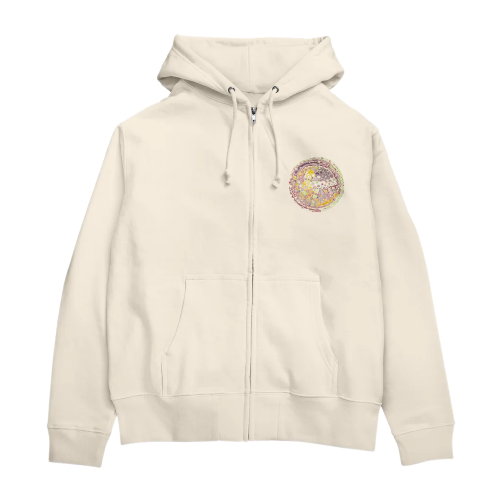 真夜中の出来事のchaos･pop Zip Hoodie