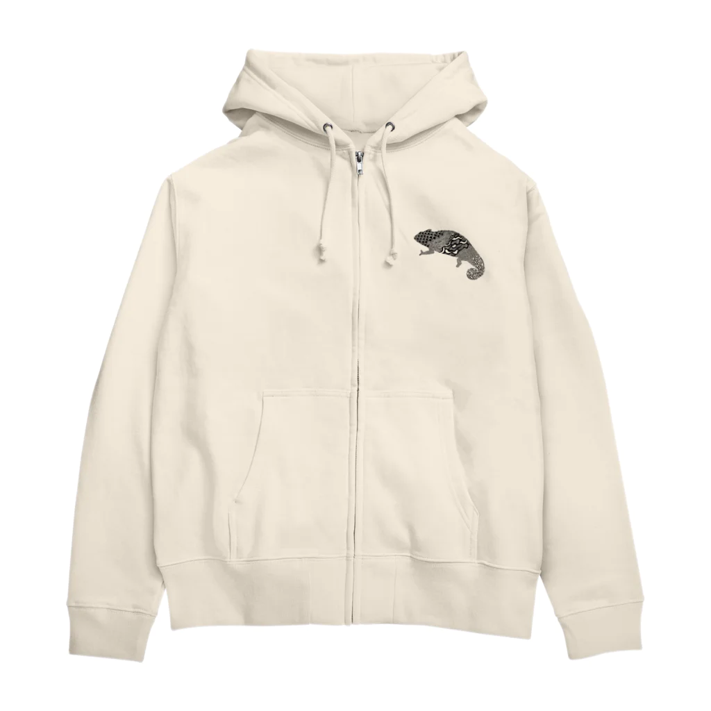 新谷べにのパンサーカメレオン＋ Zip Hoodie