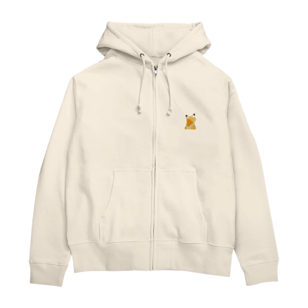 おとぼけ姉さんSHOPのレモン×ケーキ×ニャン子 Zip Hoodie