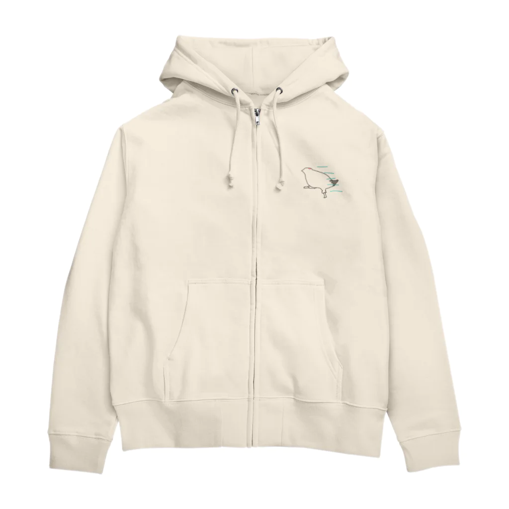 サラマンのライチョウ Zip Hoodie