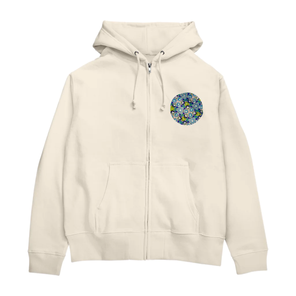 シゲマツヤの月に舞う Zip Hoodie