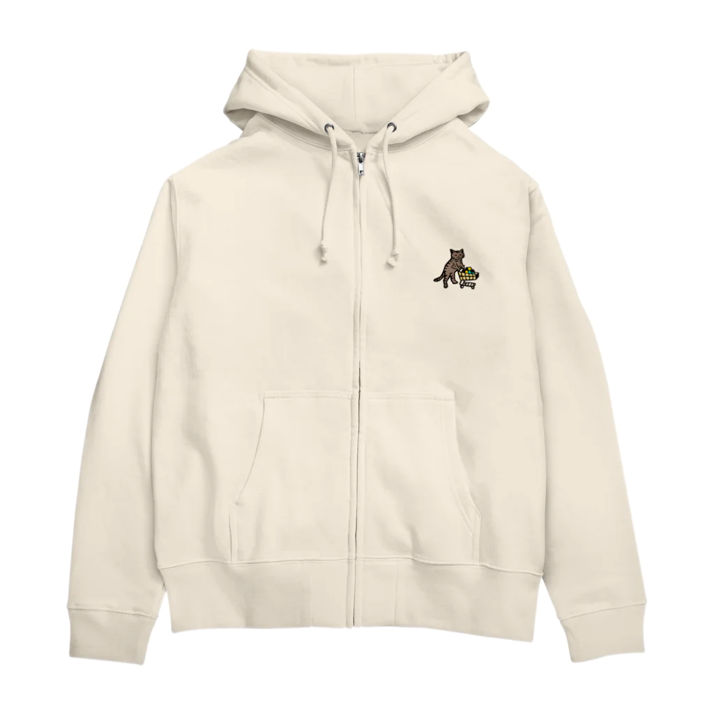 雑貨屋ナムジャイのナムジャイ猫 Zip Hoodie