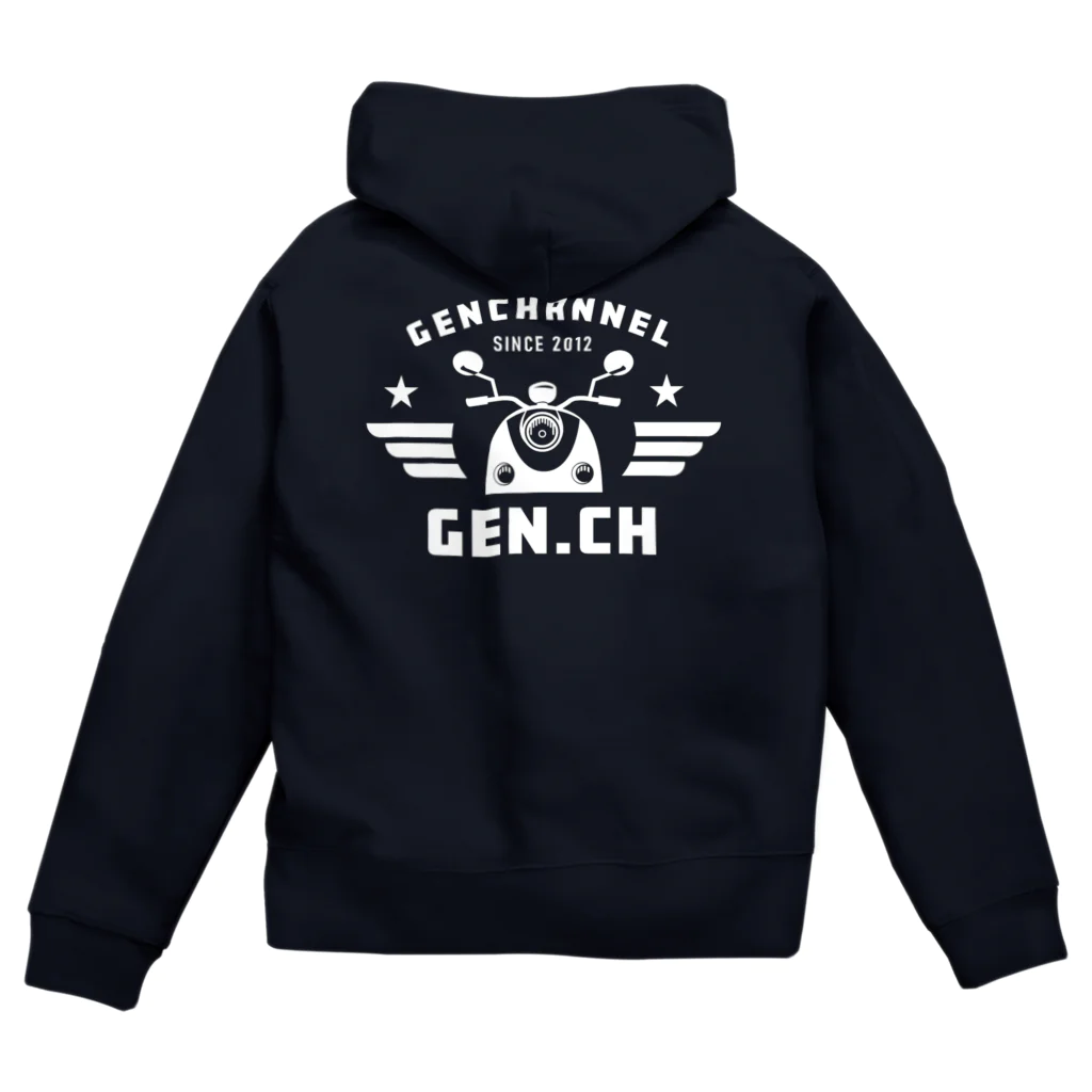 原付専門店　げんチャんねるのちょこみ　GENch ver. Zip Hoodie