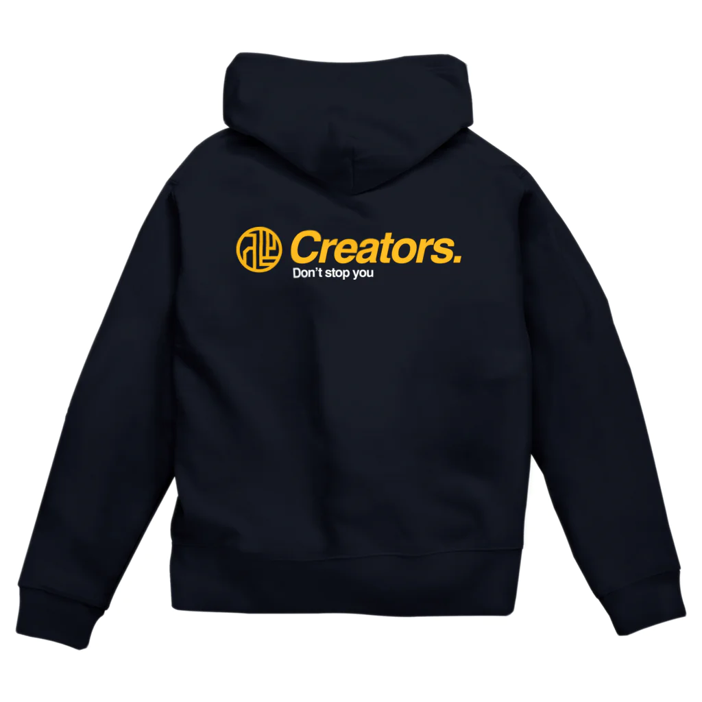 Creators. WEB SHOPのCreators.ロゴ Zip Hoodie