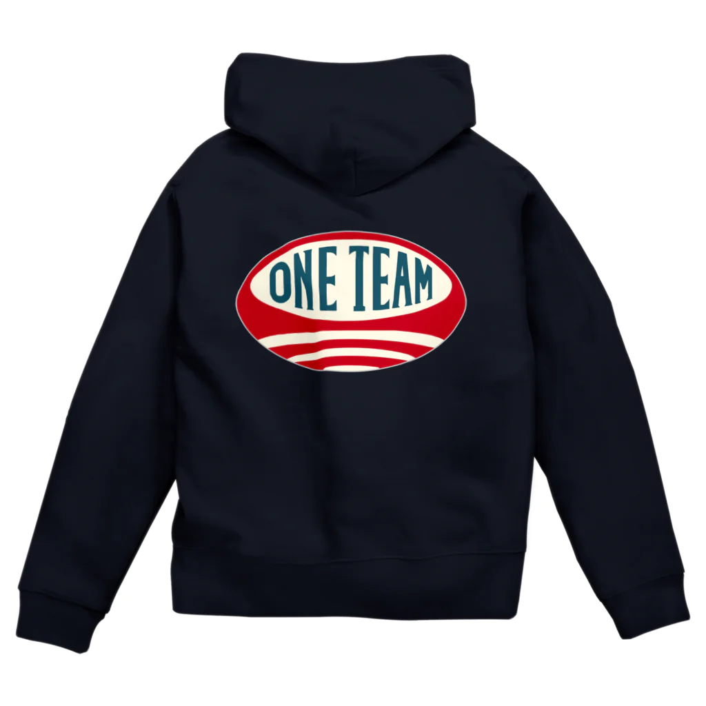 すとろべりーガムFactoryのONE TEAM ジップパーカー