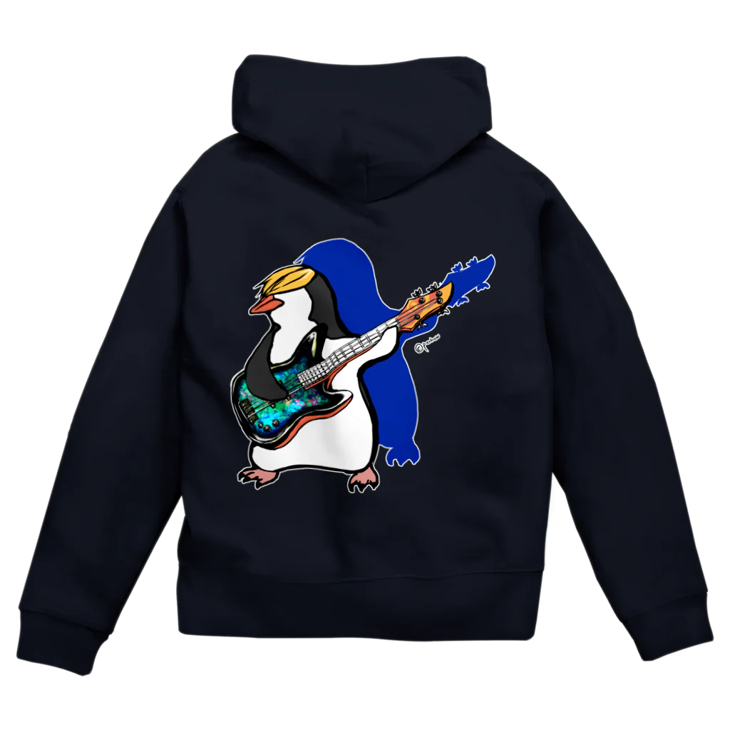 となり町のペントロー。のベーシストなロイヤルペンギン Zip Hoodie