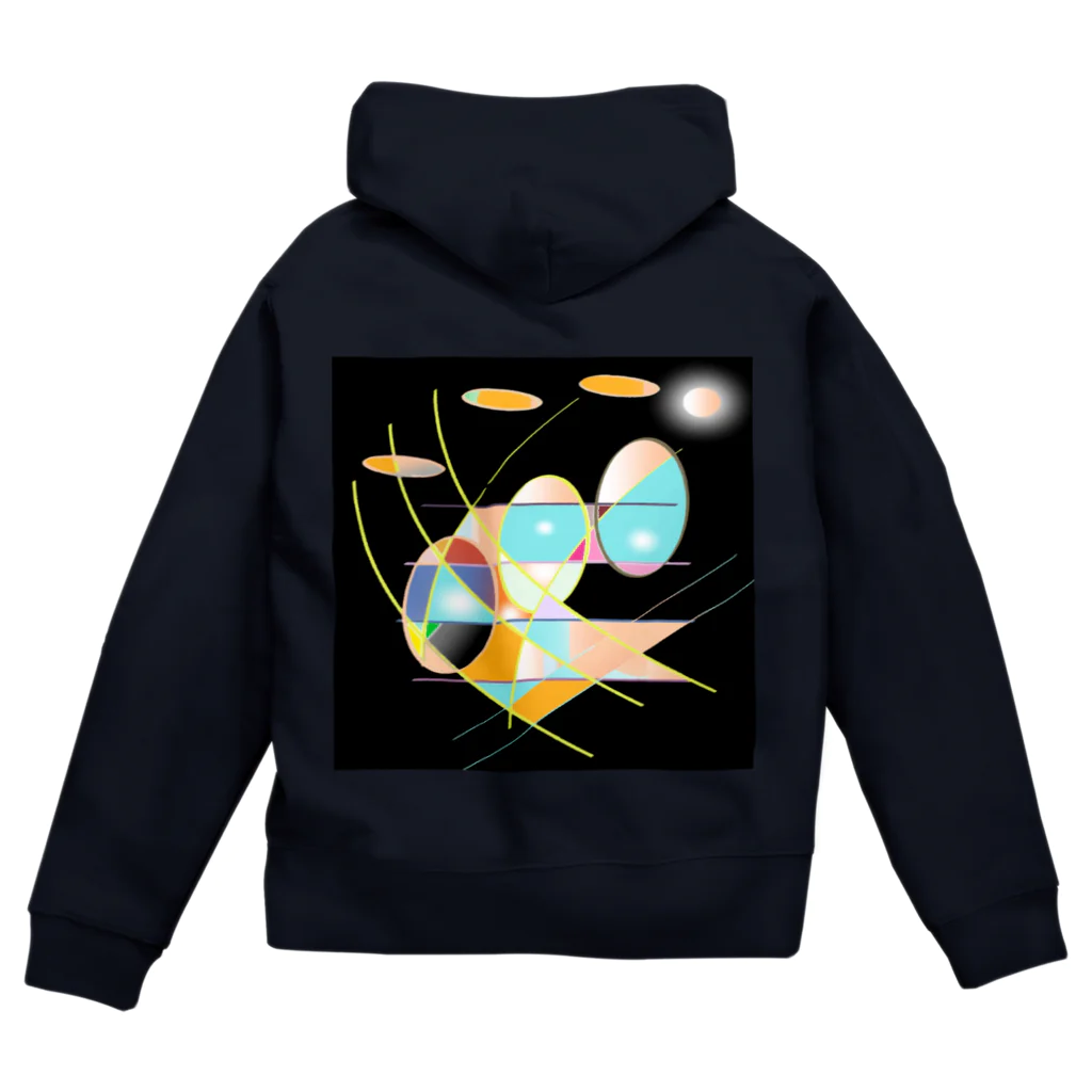 inko andの宇宙旅行 Zip Hoodie