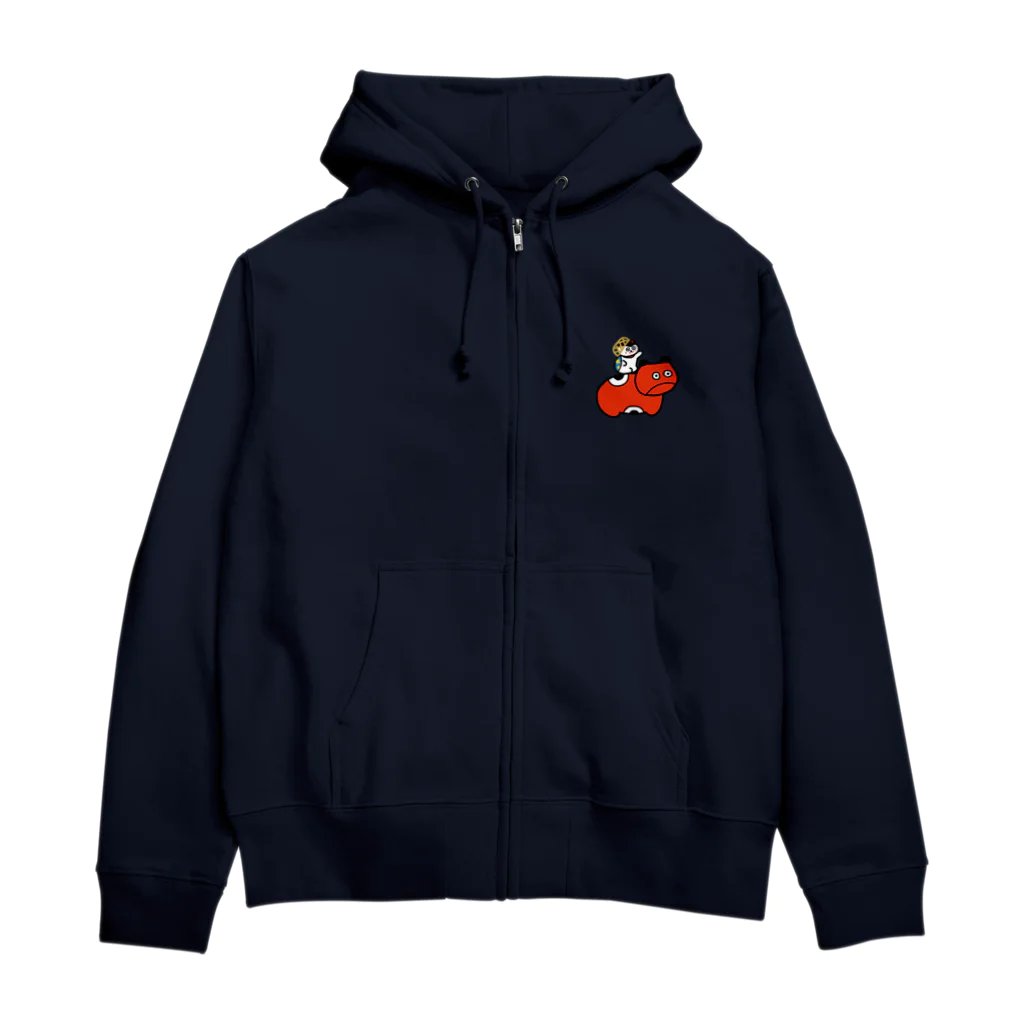 とんかつ太郎の店のなかよし Zip Hoodie