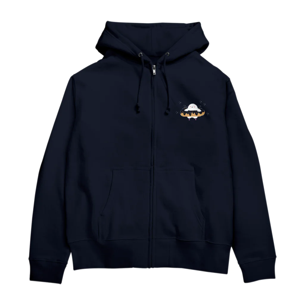 はっとー🌱のドーナツハト Zip Hoodie