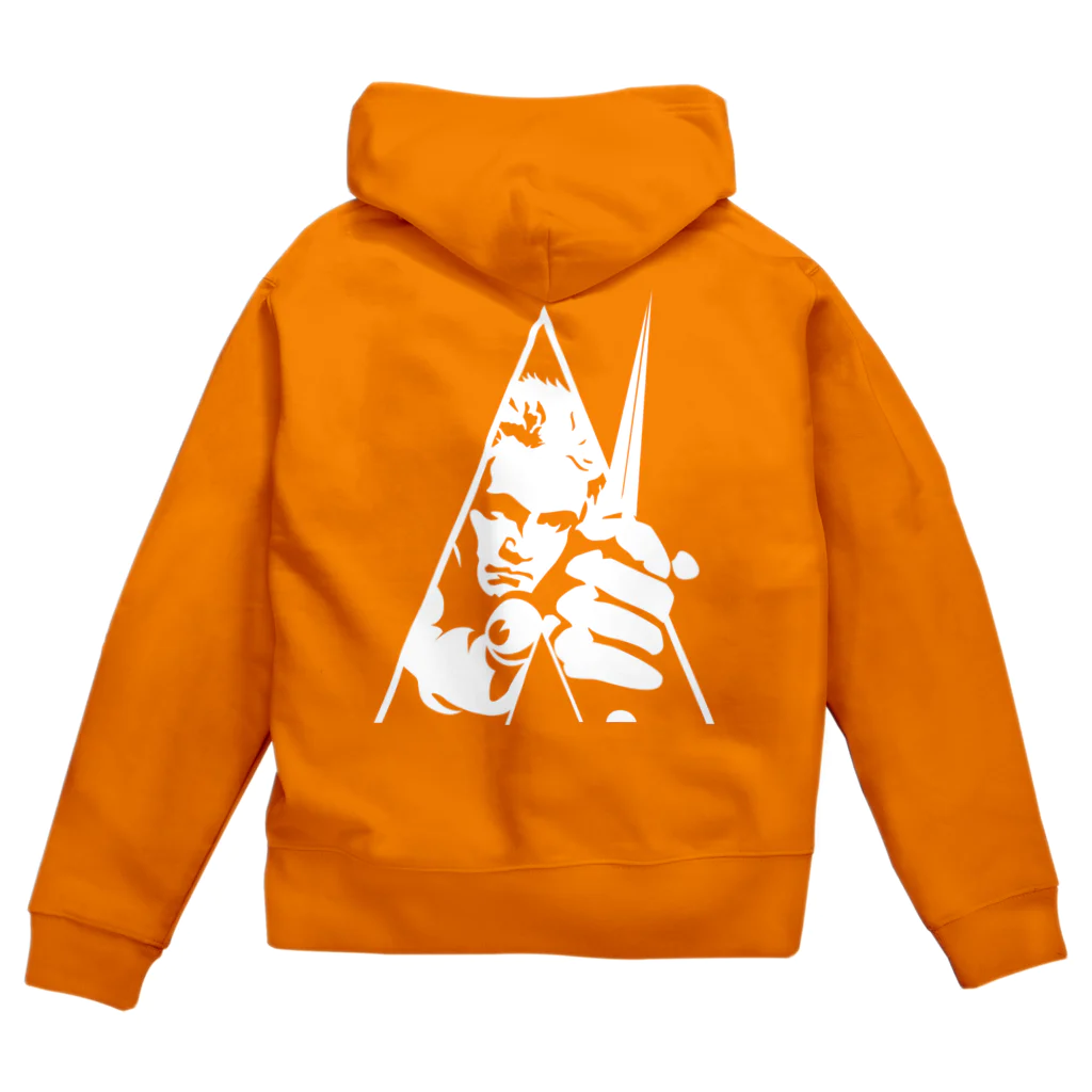 stereovisionの暴力的なベートーヴェン（名前なし） Zip Hoodie