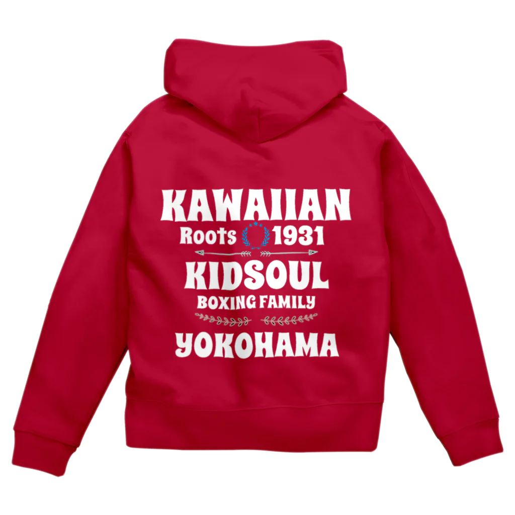 横濱キッドソウル ONLINEshopのKAWAIIAN ZIPパーカー Zip Hoodie