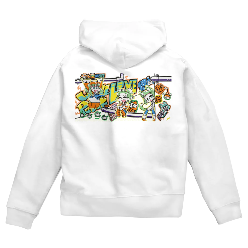 a-tan-picのライブペイント【202205】 Zip Hoodie