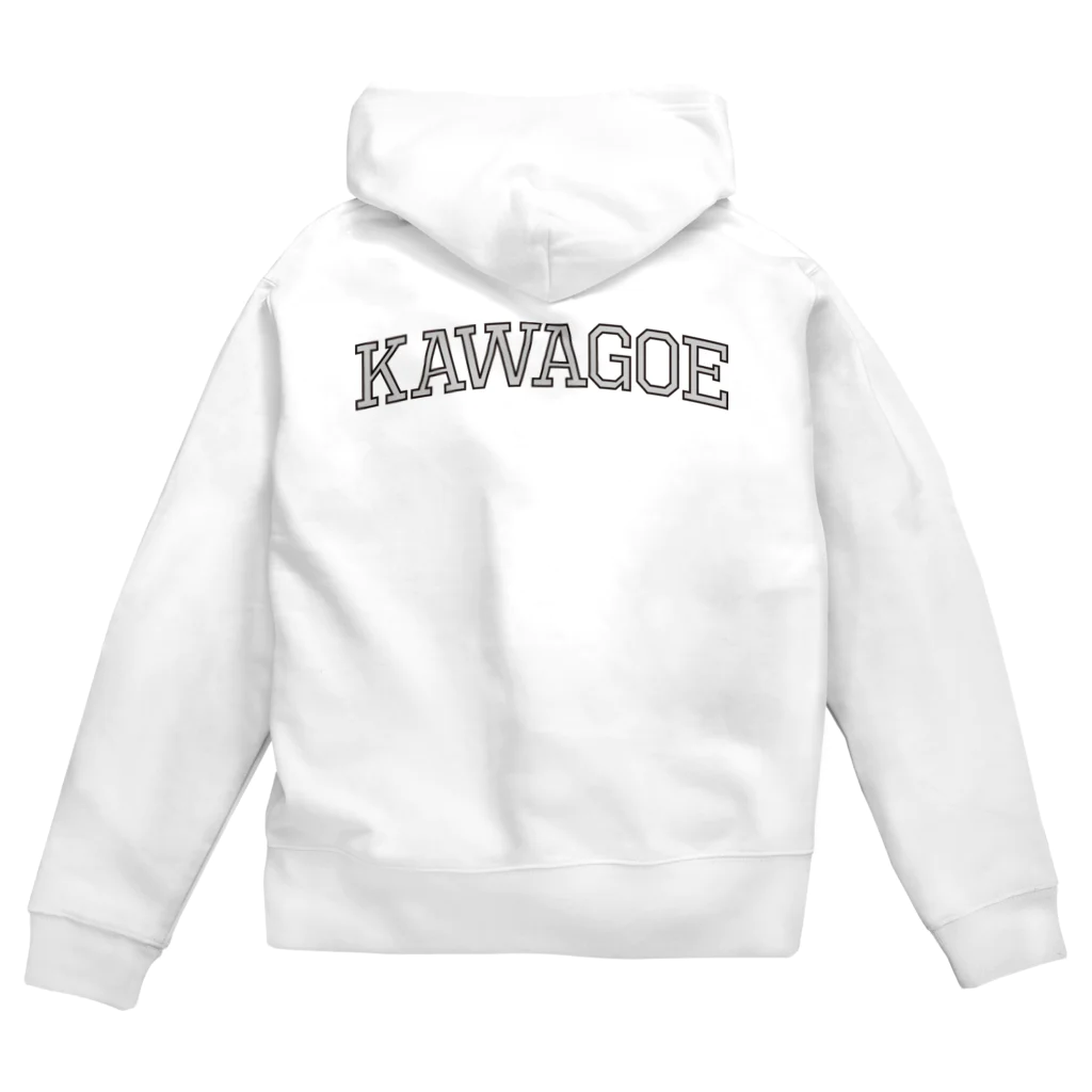 KAWAGOE GRAPHICSの世界の都市シリーズ　１　川越 Zip Hoodie