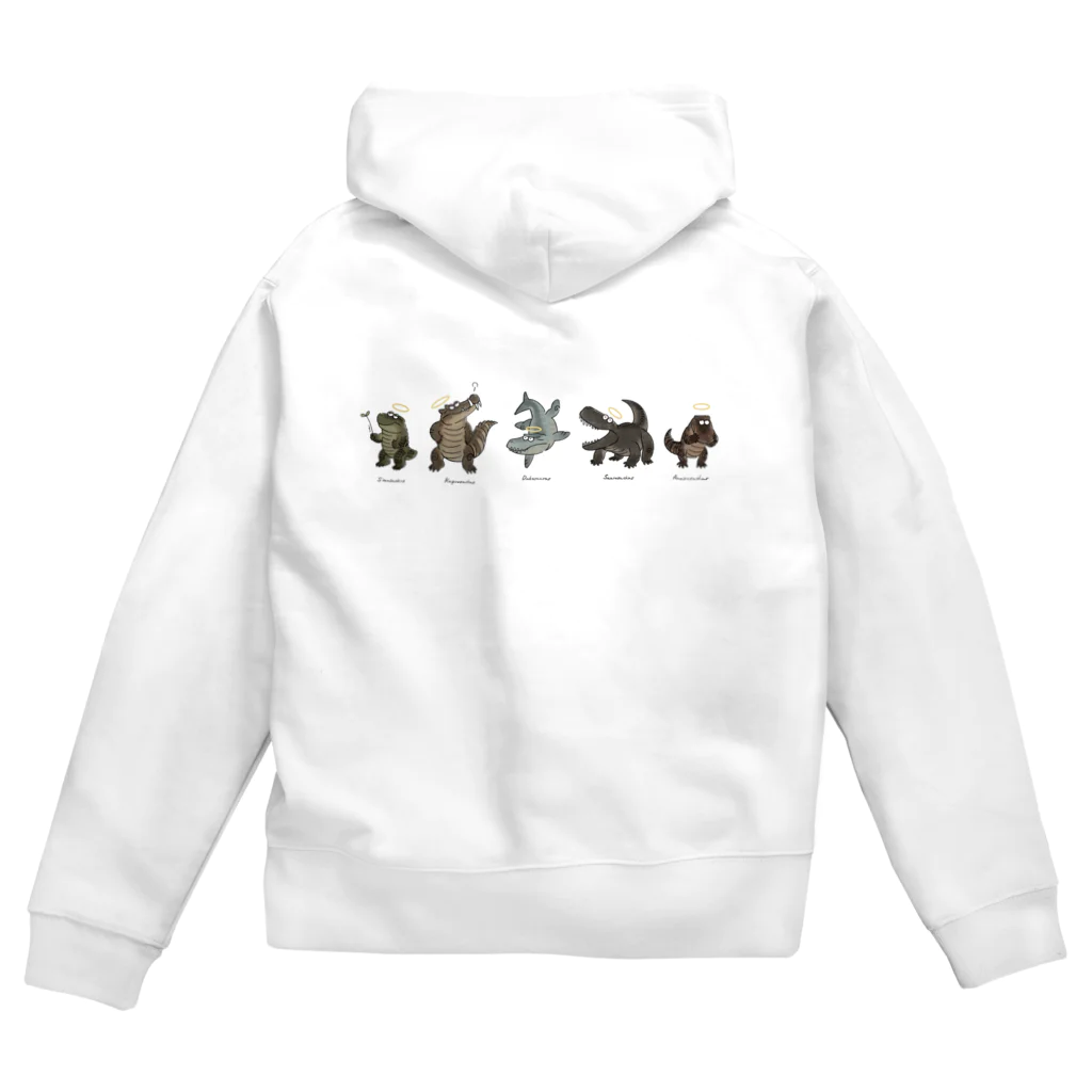 あめみやの先輩ワニたち Zip Hoodie