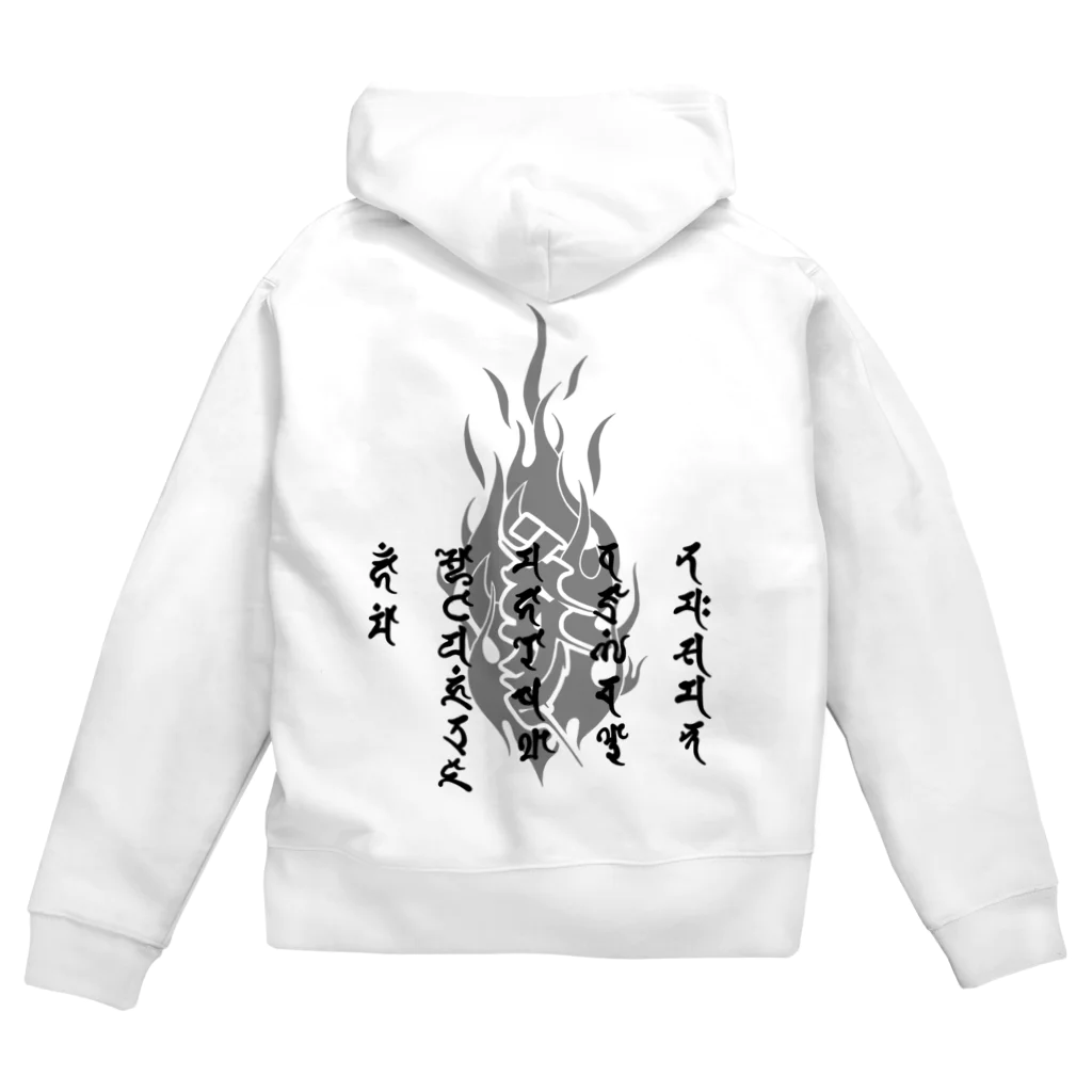 OzakiShopの不動明王 Zip Hoodie