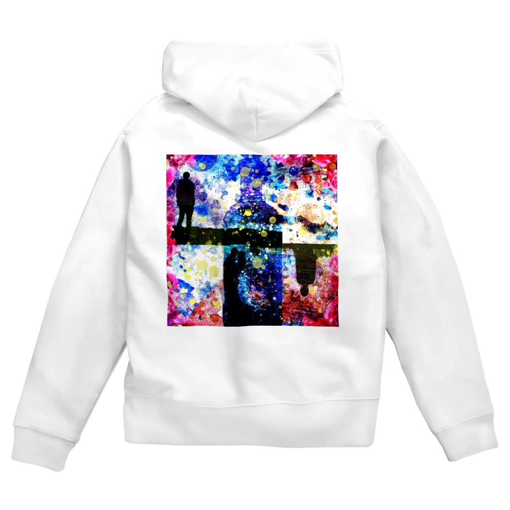 Laugh Rain LaboのWe have a lot to talk about. Zip Hoodie