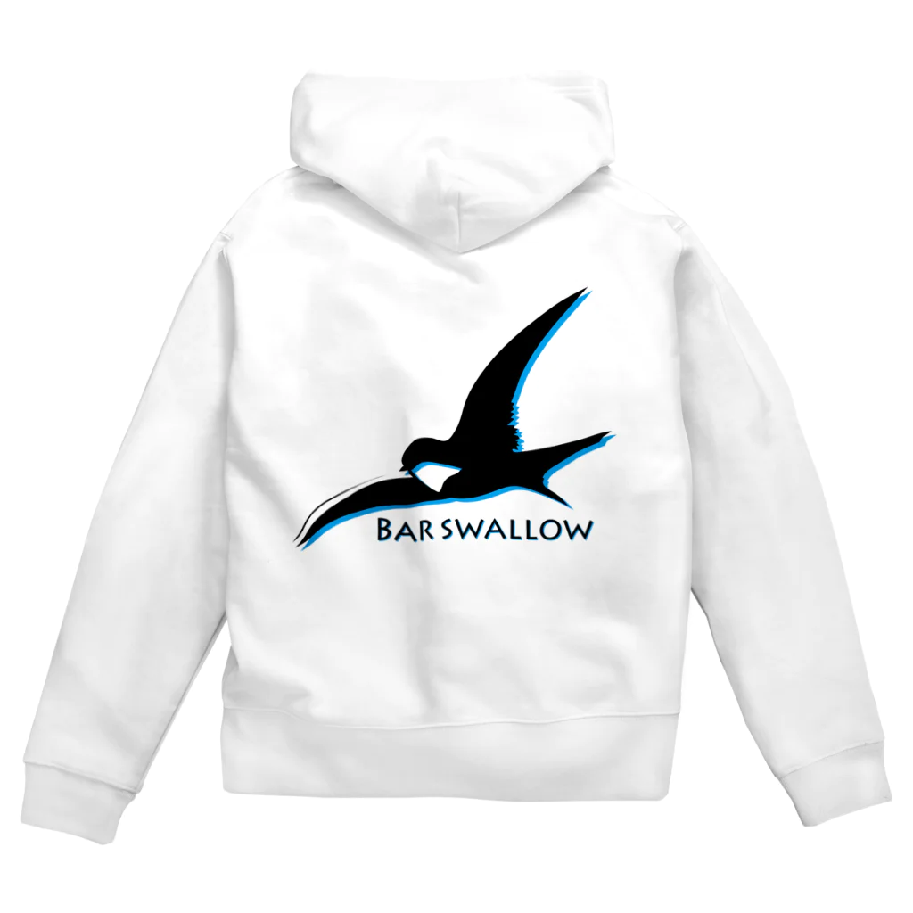 BarswallowのBar swallowロゴ 후드집업