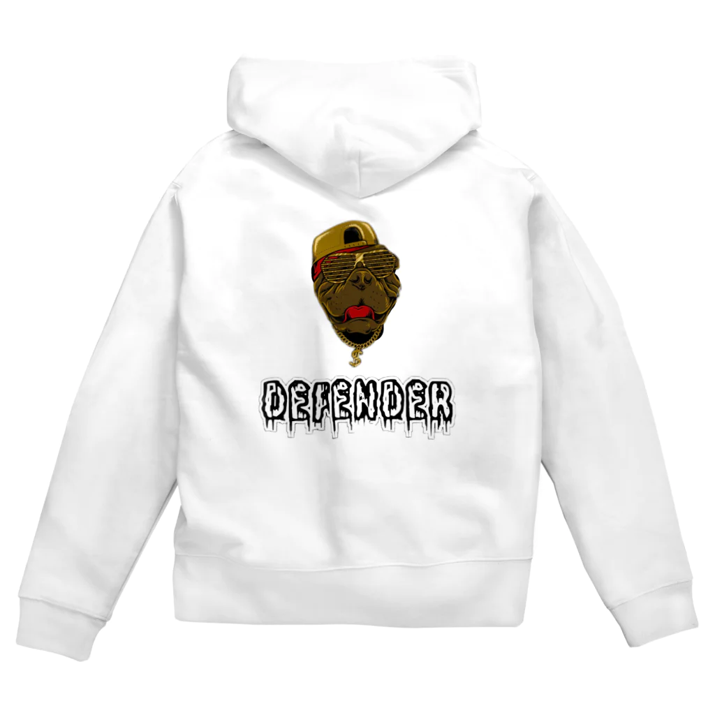 🐾DEFENDER 🐾のDEFENDER  Zip Hoodie