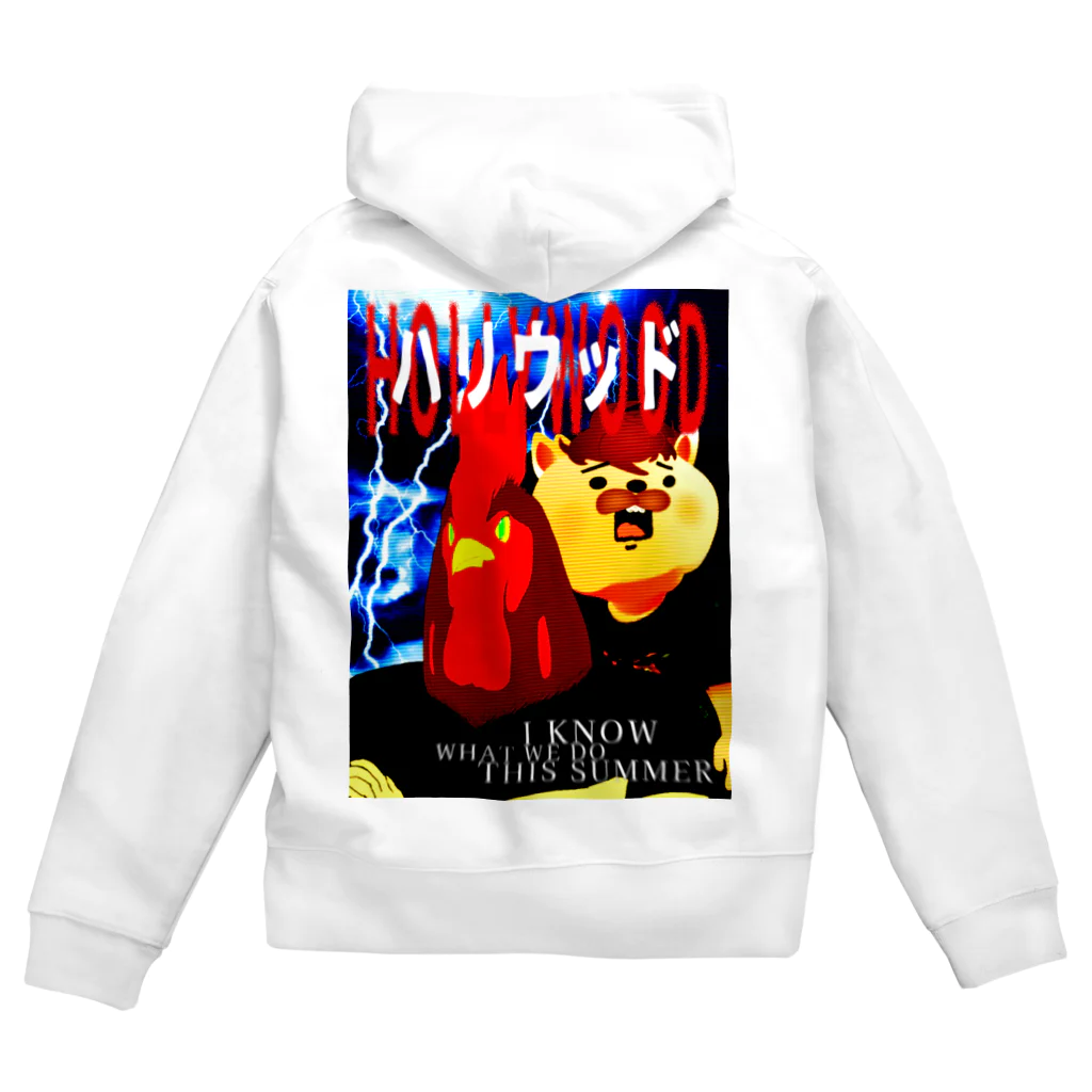 ー鳥乙ーのスカハリ（もち乙） Zip Hoodie