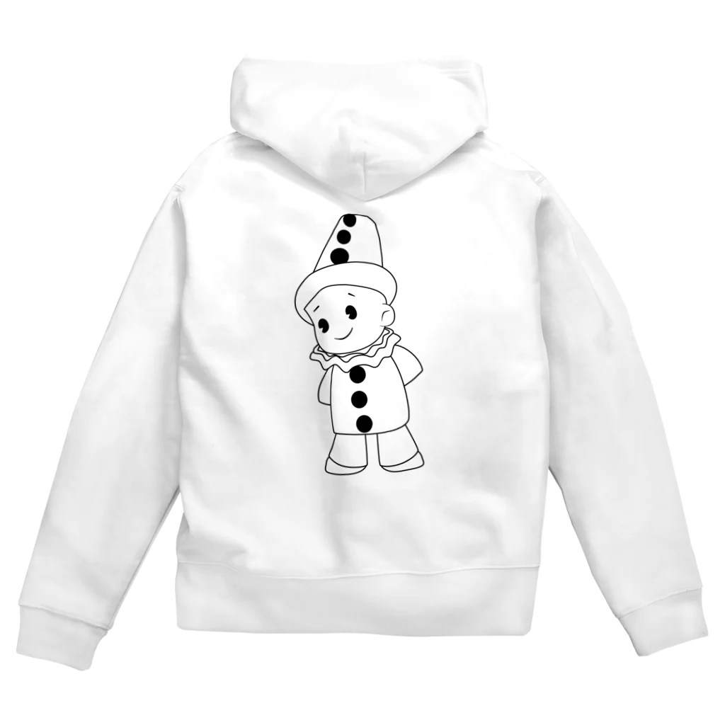 Pat's WorksのLE PETIT PIERROT, PIERRE /  Zip Hoodie