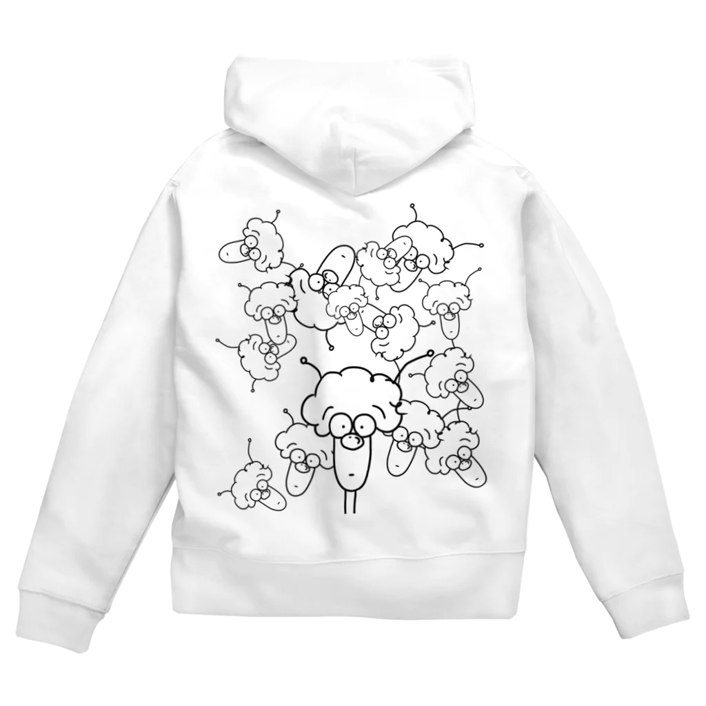 kawaiiのHU drop ver. Zip Hoodie